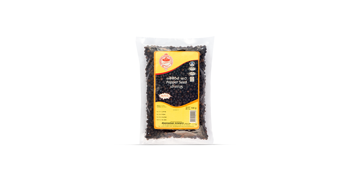 High Quality Sri Lankan Black Pepper Exporters Ruhunu Foods Pvt Ltd
